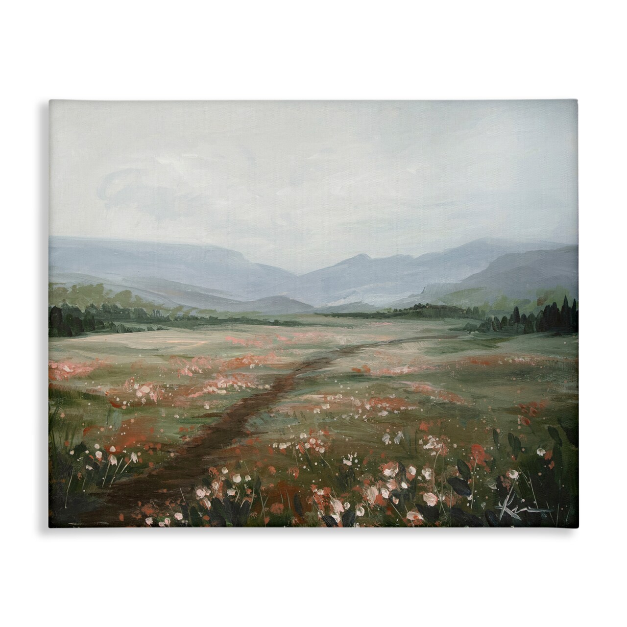 Stupell Industries Path Through Rolling Meadow Canvas Wall Art Design by Lindsay Kivi Fine Art